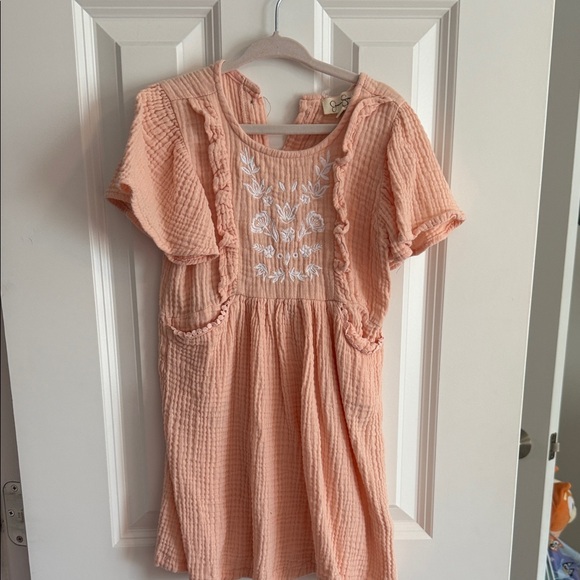 Jessica Simpson Coral Short Sleeve Dress - Picture 1 of 3